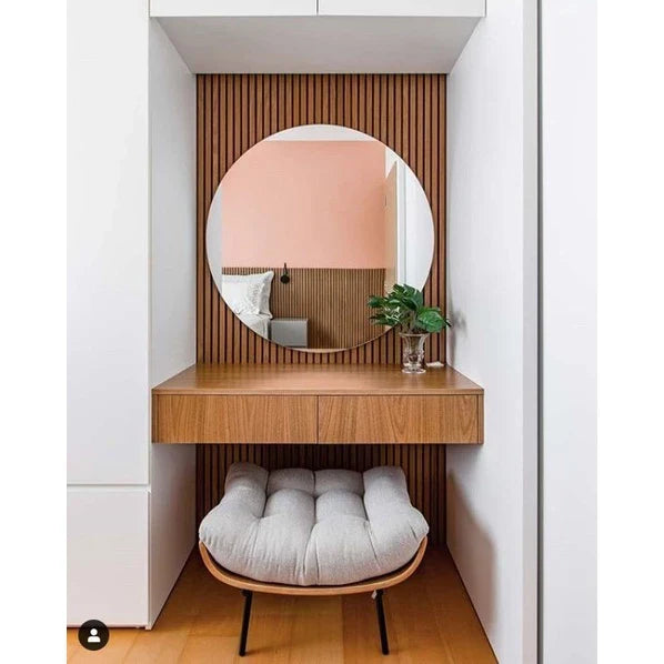 Espejo Redondo Grande Decorativo 90x90 Liquidación