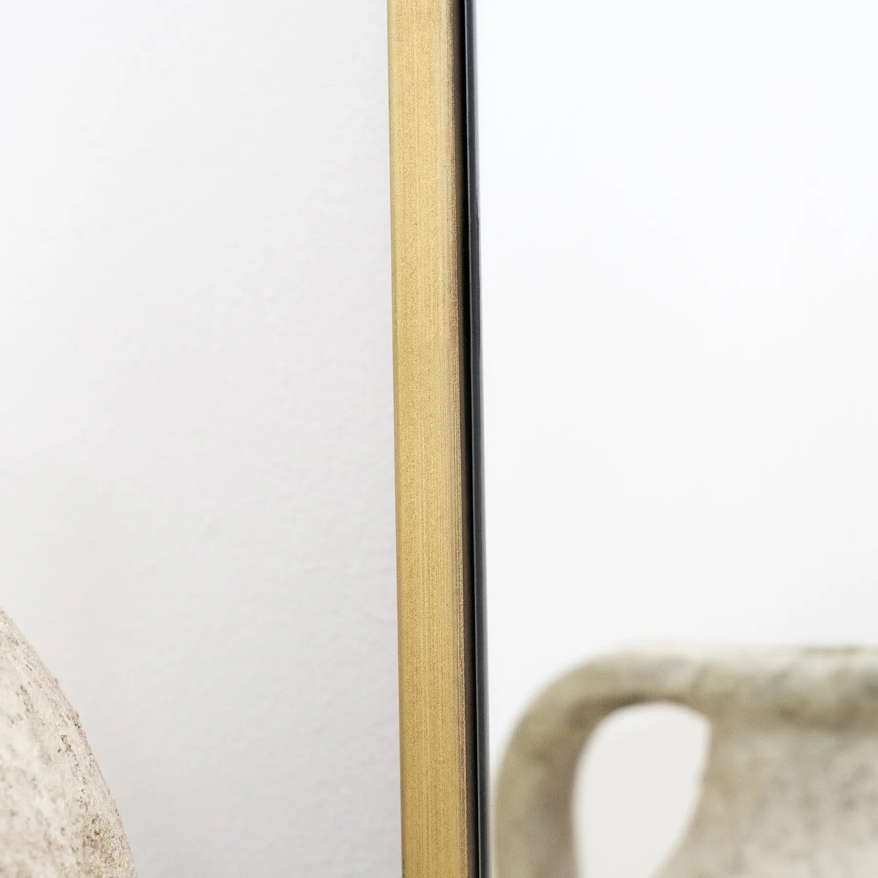 Espejo Pinterest Moderno y marco dorado 160 cm x 60 cm - Liquidación